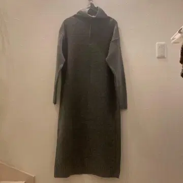 AZUL by MOUSSY 그레이 니트 원피스 M