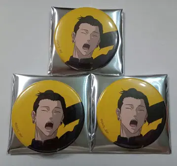 주술회전전 회옥옥절 블라인드 캔뱃지 게토 스구루 3개 세트