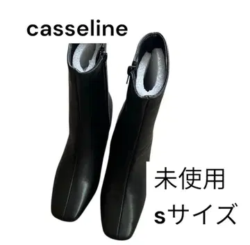 캐세리니 숏부츠 블랙 s 사이즈