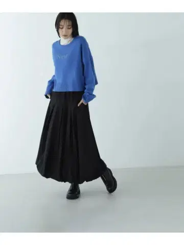 내추럴 뷰티 베이직 바닥 벌룬 스커트 S