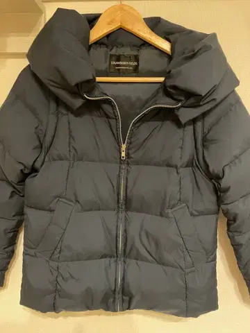 스트로베리 필드 다운 자켓 네이비 2way