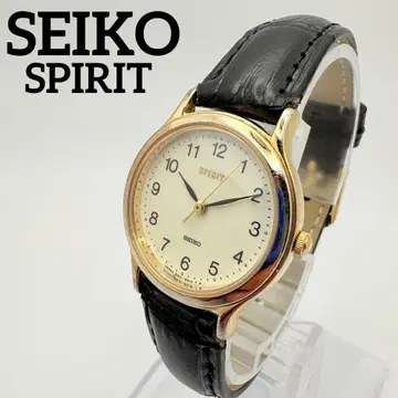 새상품 배터리 SEIKO 세이코 스피릿 손목시계 콤비 골드 벨트 새상품