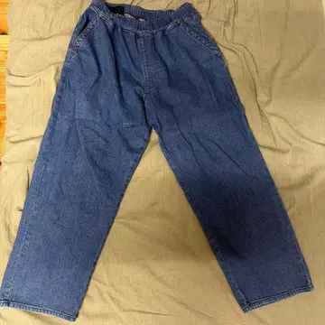 Lee 데님 팬츠 FREE 사이즈 다크 블루