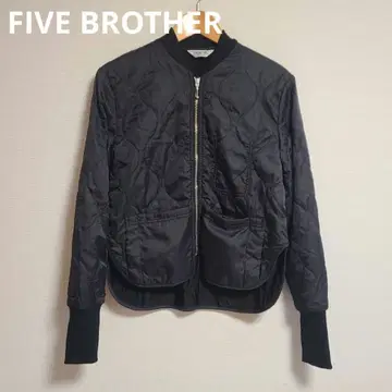 파이브 브라더 뷰티&유스 별주 퀼팅 자켓 블루종