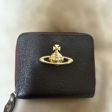 가죽 이단 접이식 지갑