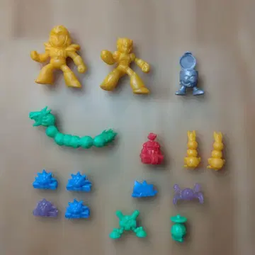 록맨 피규어 지우개 PVC 인형