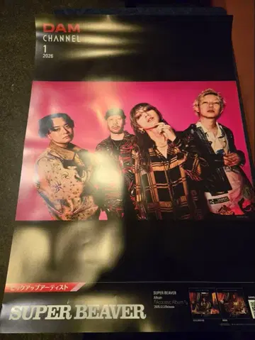 SUPER BEAVER 새상품 포스터 B2 사이즈