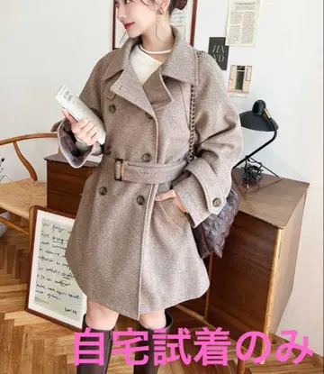 moment 미들 기장 코트