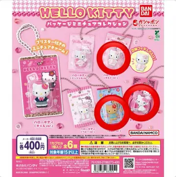 HELLO KITTY 패키지 미니어처 컬렉션