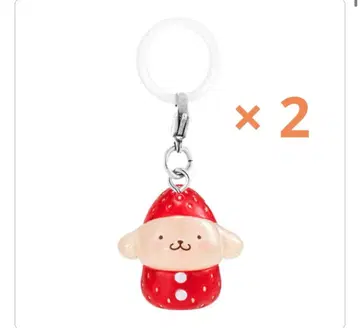 산리오 메지루시 액세서리 폼폼푸딩 2세트