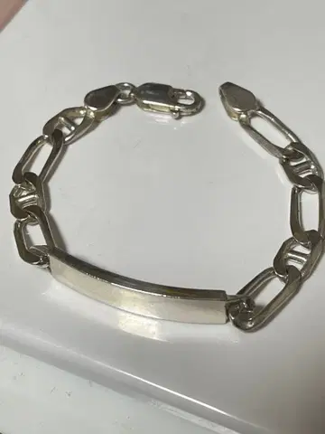 실버 925 체인 팔찌 카니칸식 20cm