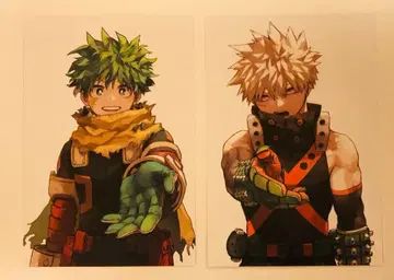 히로아카 혜택 엽서 미도리야 이즈쿠 바쿠고 카츠키