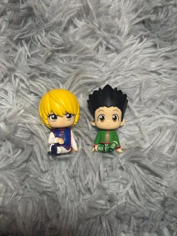 HUNTER x HUNTER 스와라세타이 가챠가챠 곤 & 크라피카