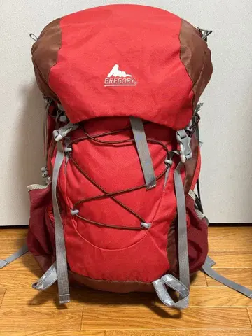 GREGORY 백팩 레드/브라운