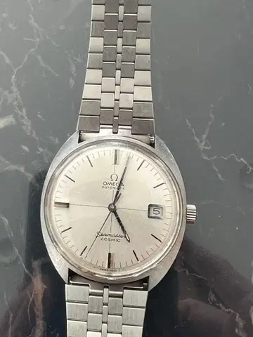 OMEGA 씨마스터 자동 와인딩 남성용 손목시계