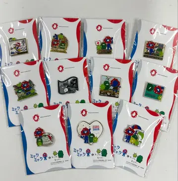 완판템 미야쿠미야쿠 모리조 키콜로 핀 배지 컴플리트 세트 11종