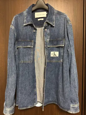 Calvin Klein Jeans 데님 셔츠 자켓
