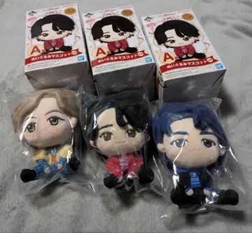 미세스 제일복권 Mrs. GREEN APPLE A상 봉제 인형 전 3종