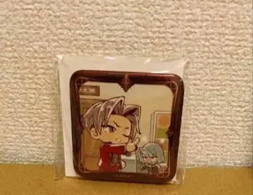 역전재판 시리즈 역전검사 미니 캐릭터 캔뱃지 미츠루기 레이지 카르마 메이