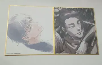 주술회전전 회옥 옥절 블라인드 미니 색지 후시구로 토우지 게토 스구루