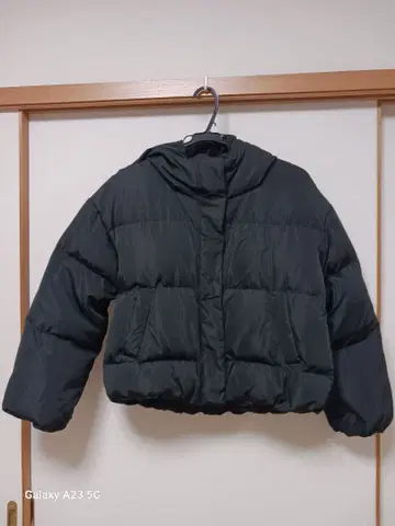 숏 기장 다운 자켓