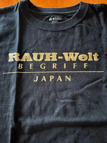 RAUH-Welt BEGRIFF JAPAN 티셔츠 M 사이즈