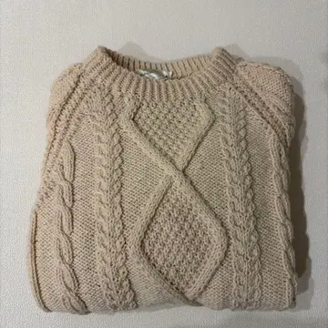 구제 아란 니트 빈티지