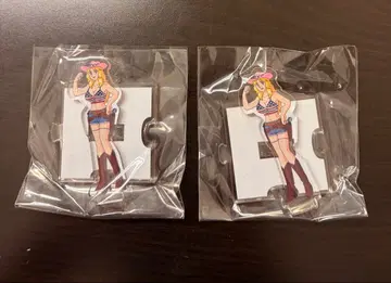 코치카메 게임파크 한정판 가챠가챠 아크릴 스탠드 2개 세트 료츠 조디