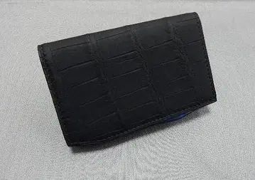 미사용품 [ Corthay ] PARIS 엠보 카드 패스 명함지갑