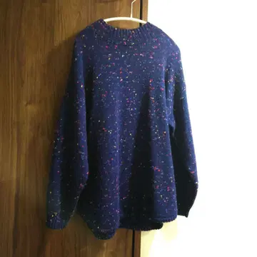 아틀리에 드 사봉 컬러풀 네프 니트 풀오버