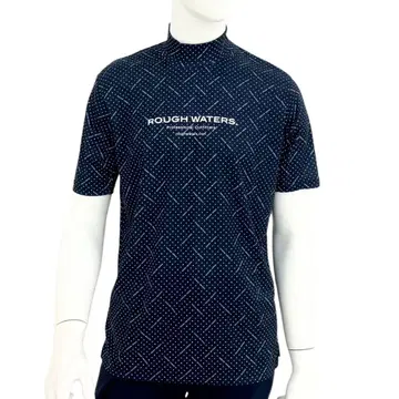 엘리트 그립 ROUGHWATERS 반팔 모크넥 N-5 네이비 L