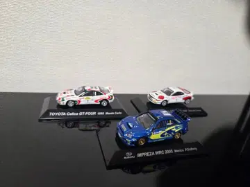 새상품급 WRC 미니카 세트 (임프레자 & 셀리카) 3대 랠리