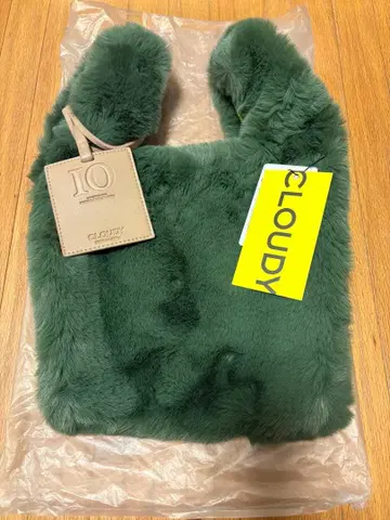 CLOUDY 에코 퍼 백 CLASSY 콜라보 S 사이즈