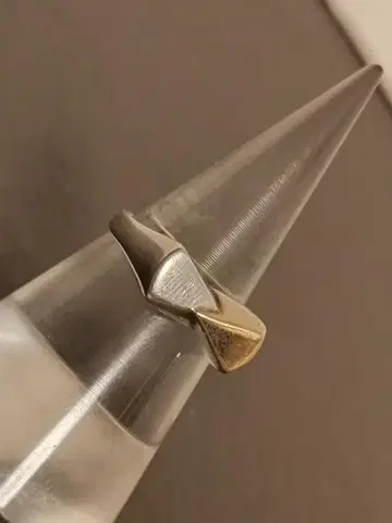 빈티지 K 7금 골드 실버925 반지 Gold silver