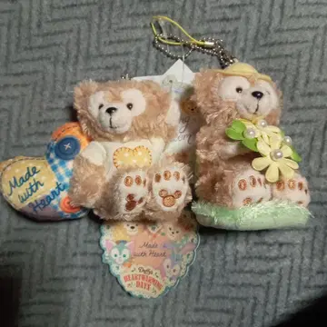 더피 봉제 인형 스트랩 세트