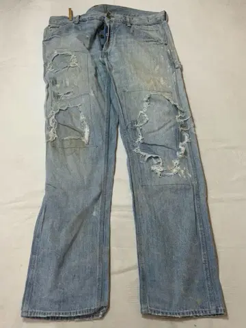 데님 앤 서플라이 랄프 로렌 데님 리페어 페인터 팬츠 32