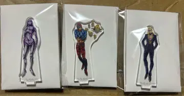 죠죠 황금의 바람 아크릴 스탠드 세트 3개