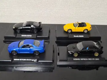 새상품급 미니카 4대 GTR 임프레자 S2000 수프라
