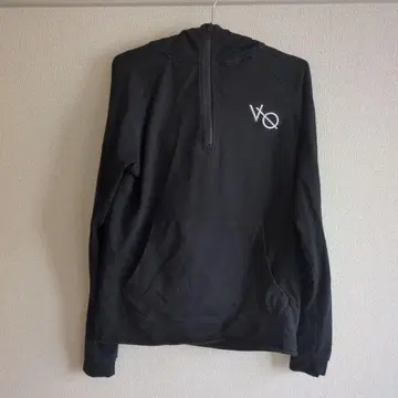 VANQUISH 블랙 풀 집업 후드티 S