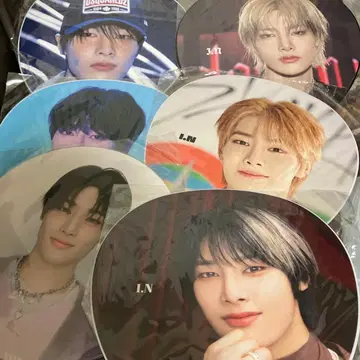 스키즈 아이엔 부채 세트