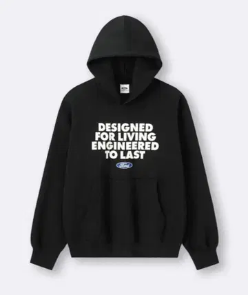 새상품 사이즈 L 포드 지유 후드티 블랙