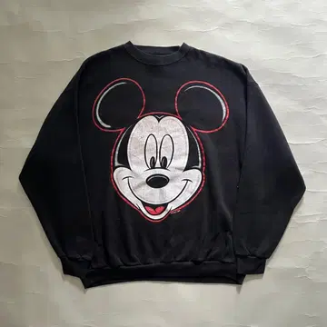 90's 미키마우스 캐릭터 맨투맨 USA제