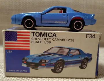 토미카 파란 상자 F34 시보레 카마로 Z28 일본제 당시 물건