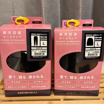 MEDIHEAL 블랙 룸웨어 L 사이즈