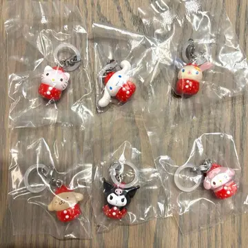 산리오 캐릭터 딸기 메지루시 액세서리 컴플리트