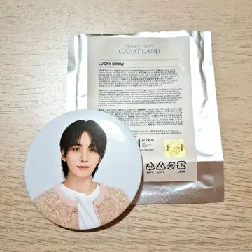 SEVENTEEN in CARAT LAND 캔뱃지 정한