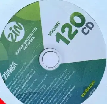Zumba Volume 120 CD 줌바 ZIN120