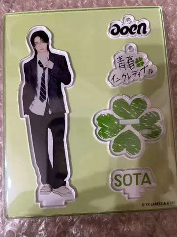 미개봉 새상품 aoen 소우타 아크릴 스탠드 청춘 잉크 레디 SOTA