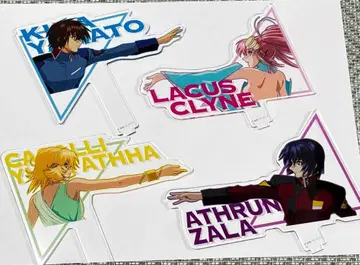 건담 SEED 오프닝 장면 아크릴 스탠드 (받침대만 1개)