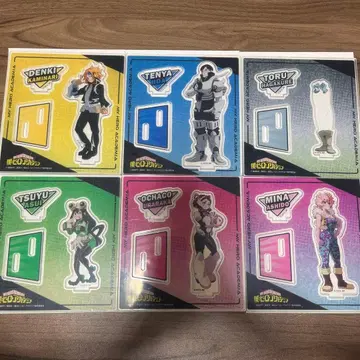 나의 히어로 아카데미아 아크릴 스탠드 6개